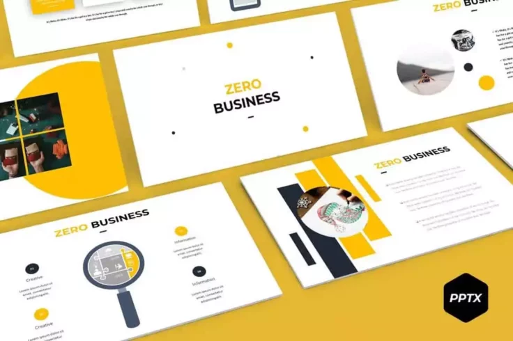 View Information about Zero PowerPoint Template